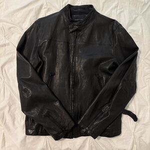 Banana Republic genuine leather jacket size L